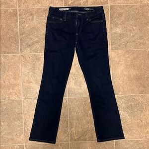 GAP Women's Dark Blue Straight Leg Jeans